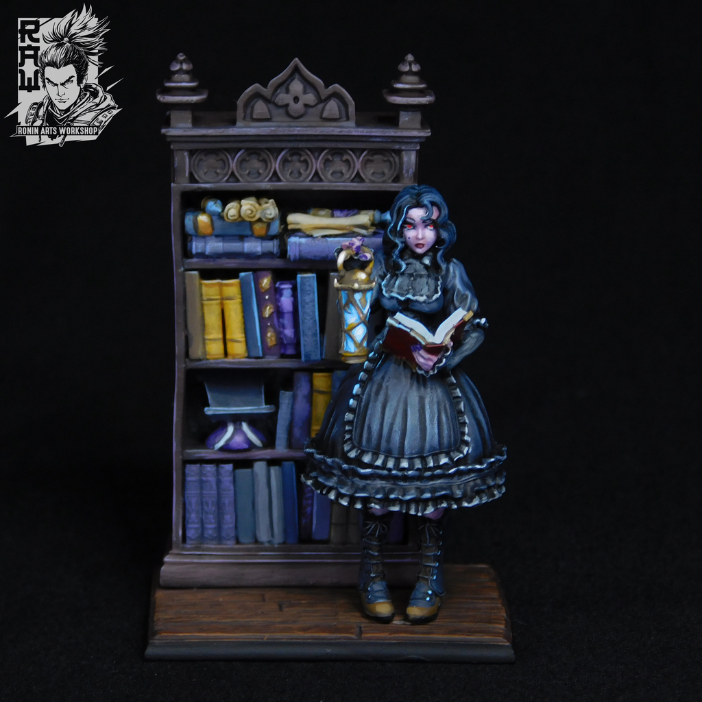 Resin Miniature - Minun The Scholar - Dual Form (Mermaid) Mini
