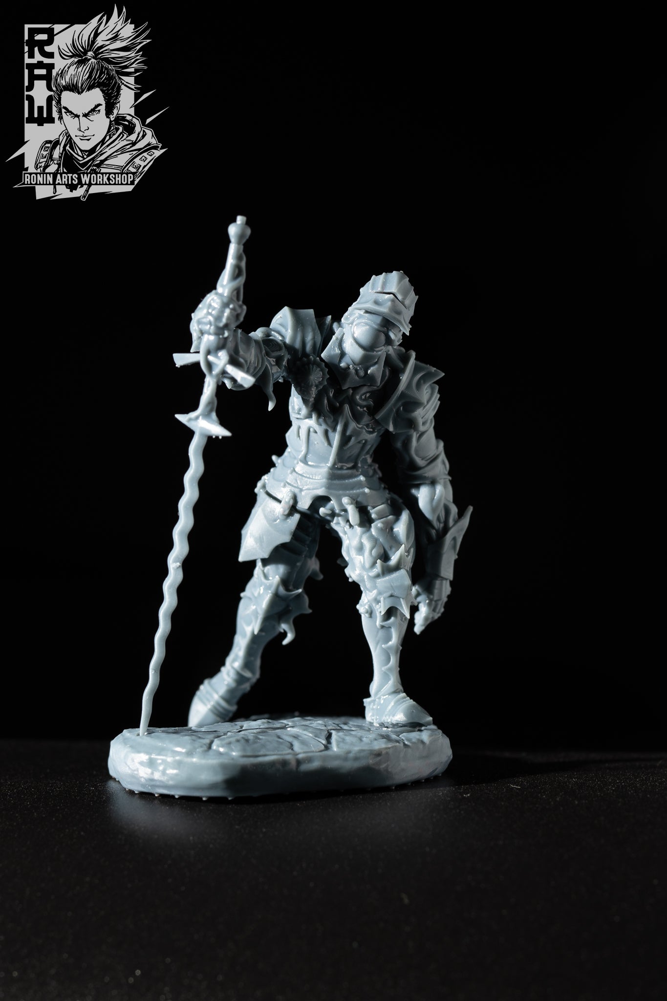 Resin Miniature - Demon Knight Claudio