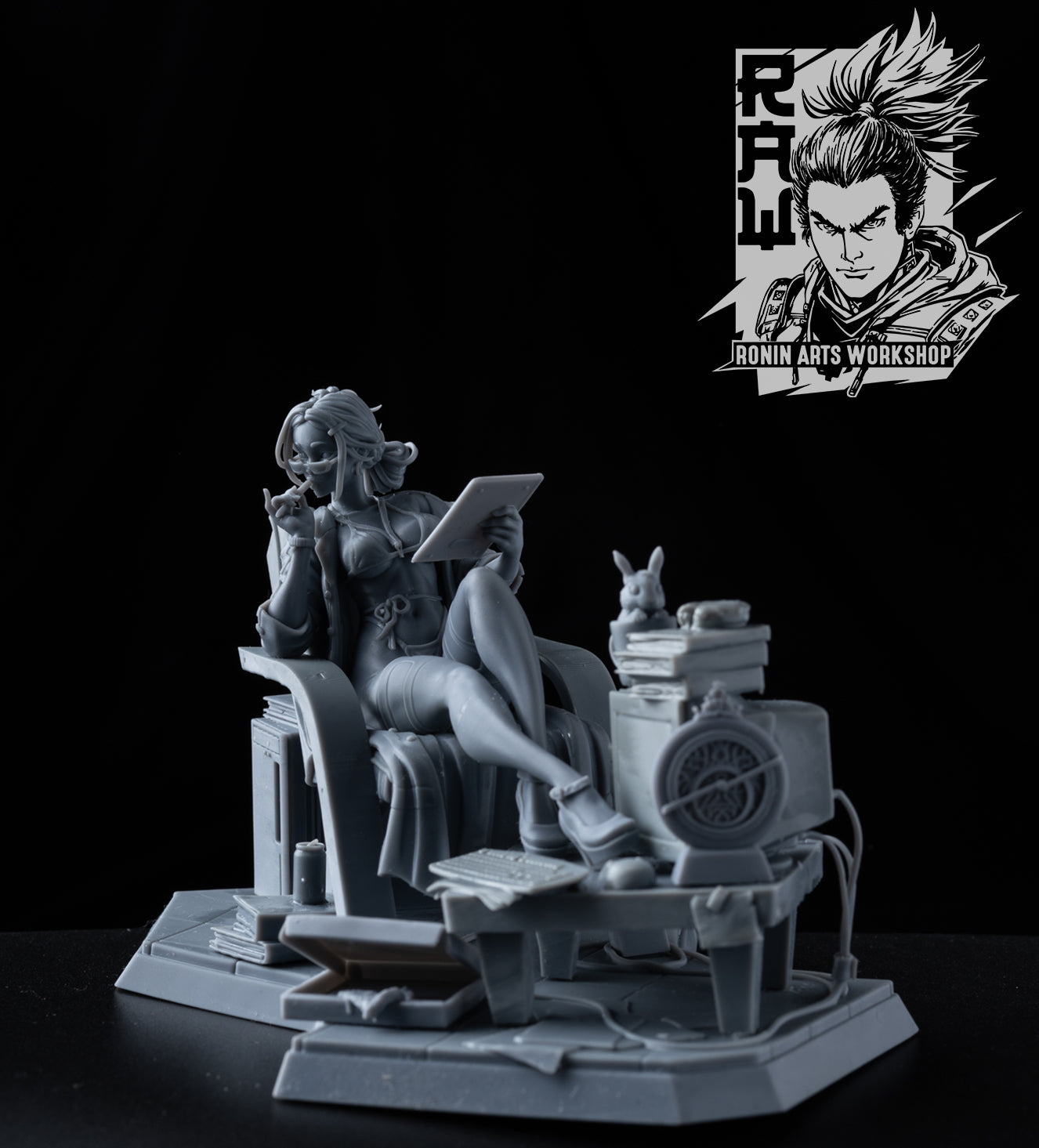 Resin Miniature - Suchin Pin Up