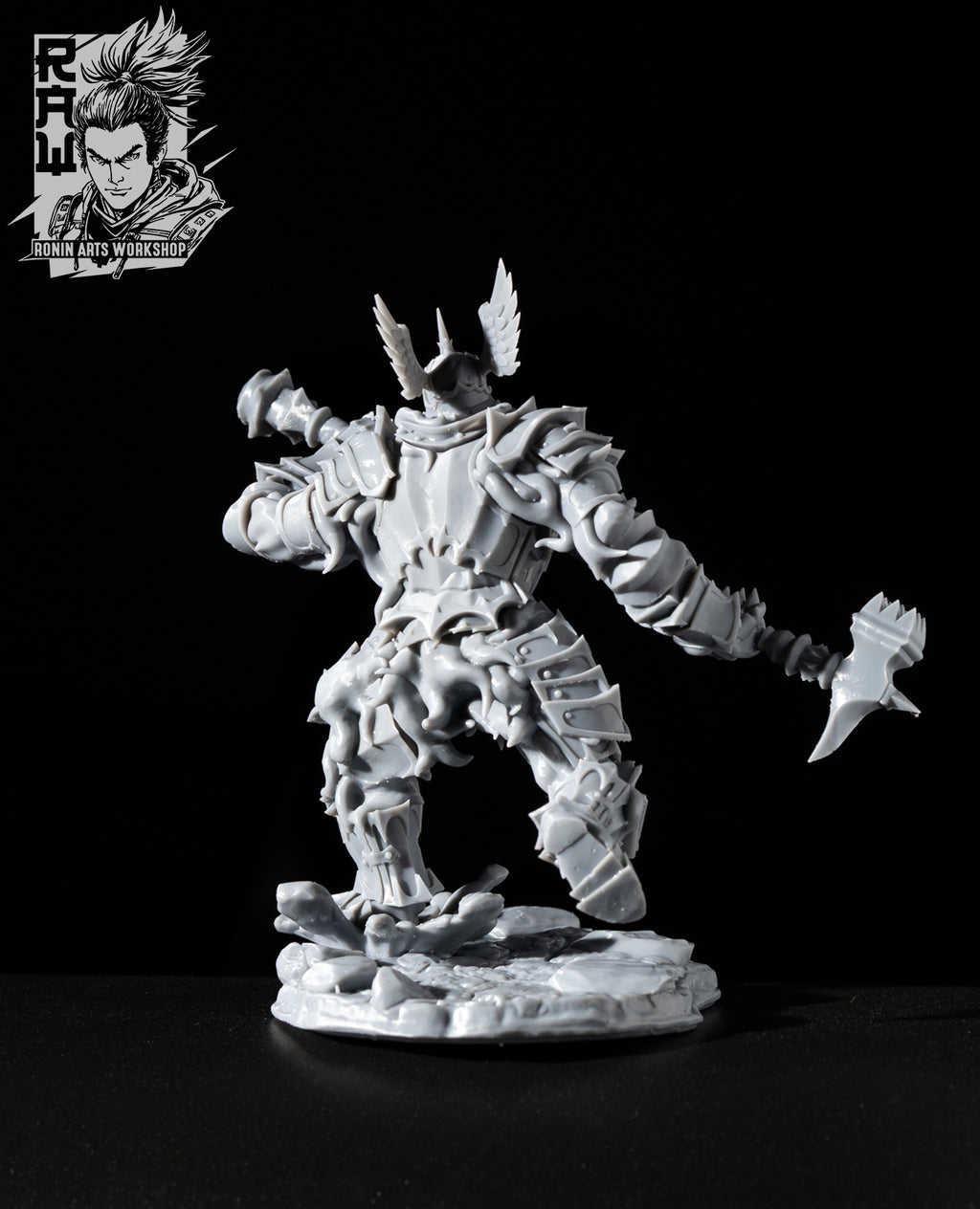 Resin Miniature - Demon Knight - Horde of One