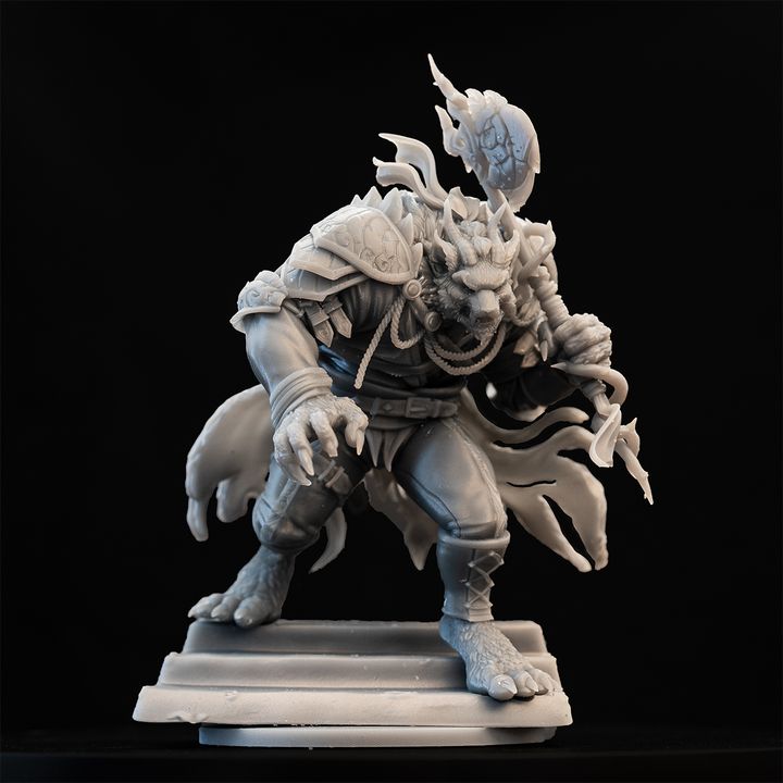 Resin Miniature - Amand The Beast - Beauty and the Beast