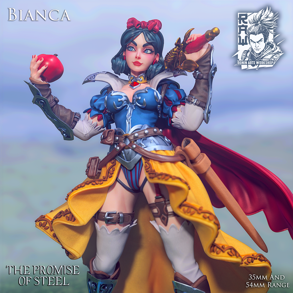 Resin Miniature - Bianca - Snow White miniature