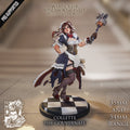 Resin Miniature - Colette the gouvernante - Head Maid of Castle Rosethorne