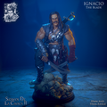 Resin Miniature - Ignacio The Blade - Dia De Muertos Executioner