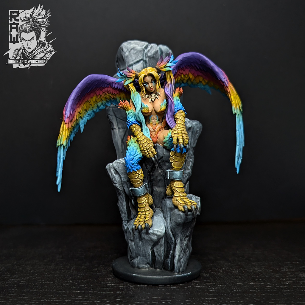 Resin Miniature - Kadula - Brawler Harpy
