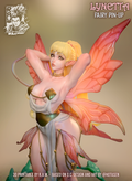 Resin Miniature - Lynetta - Fairy Pin-Up