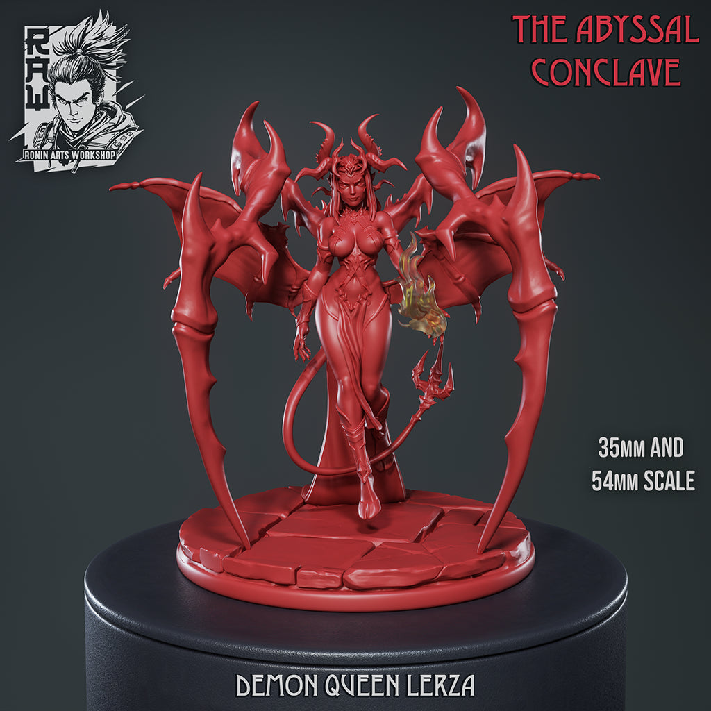 Resin Miniature - Demon Queen Lerza