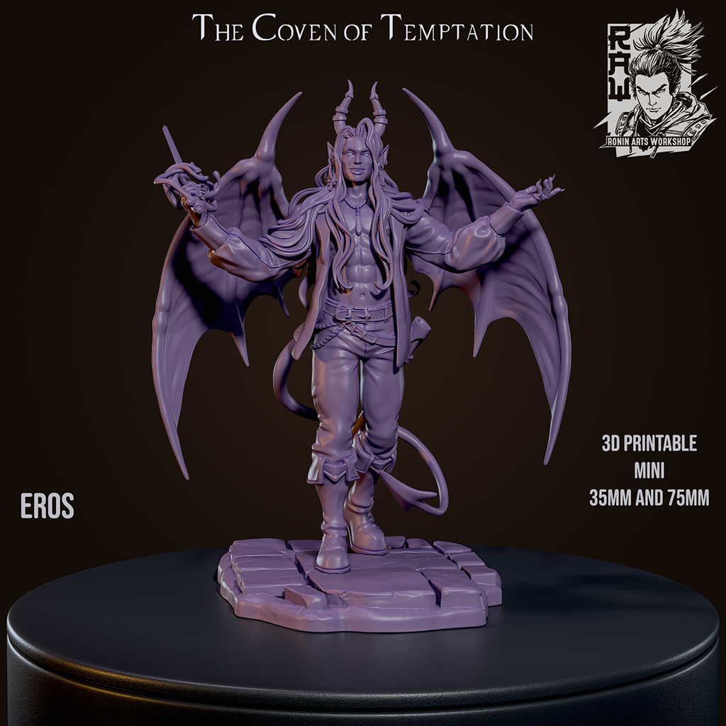 Resin Miniature - Incubus Eros