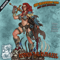 Resin Miniature - Rodica The Ruthless - Female Barbarian