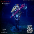 Resin Miniature - Rosa The Huntress (Red Riding Hood)
