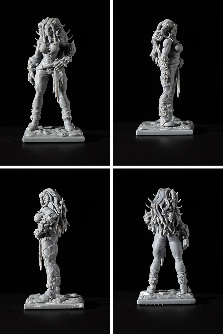 Resin Miniature - Pirate Brawler Ajani