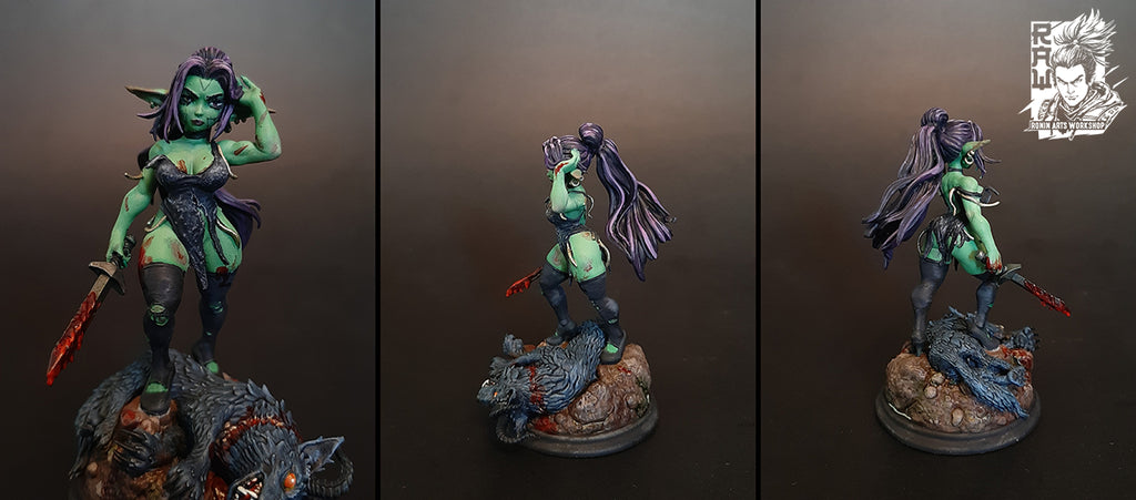 Resin Miniature - Amelia Oxton - Goblin Duchess Pin-Up