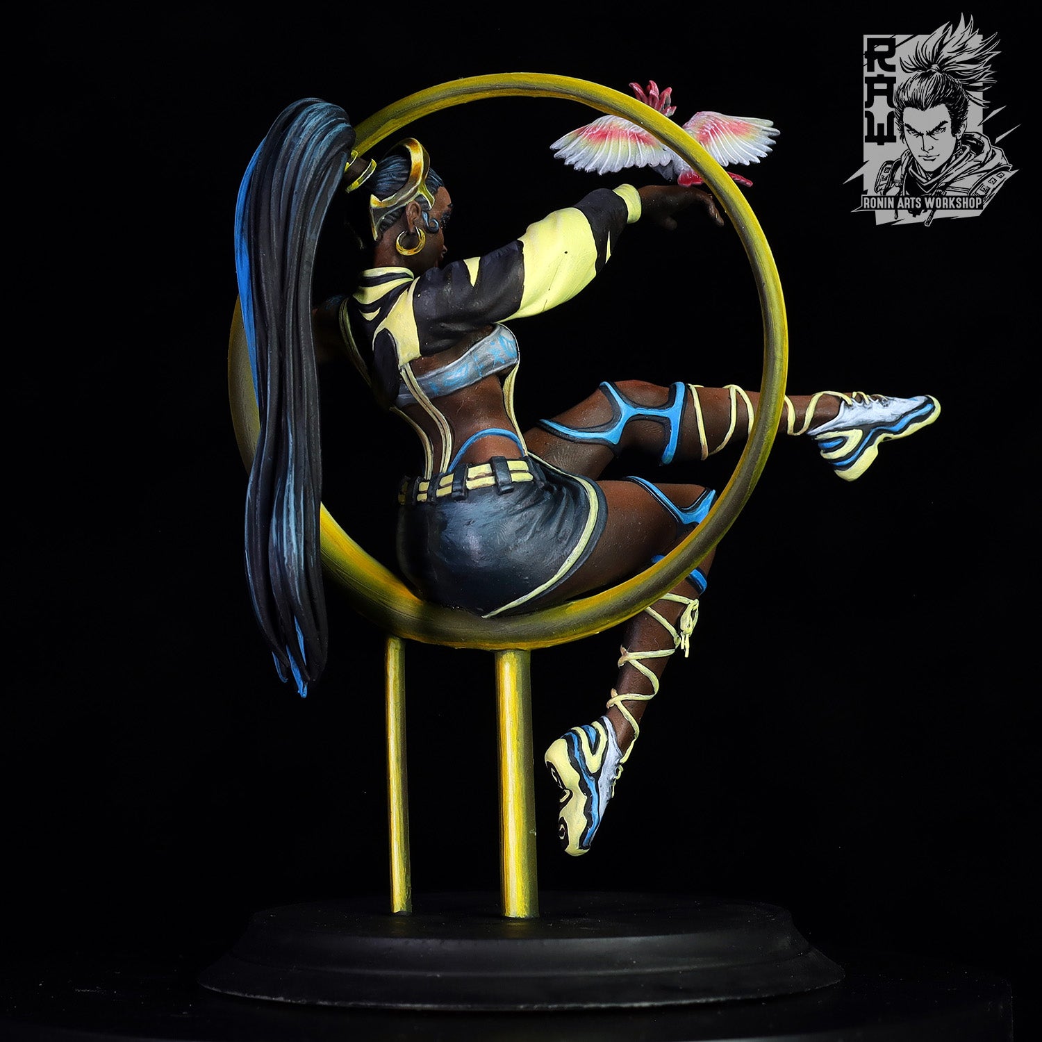 Resin Miniature - Angelique Pin Up