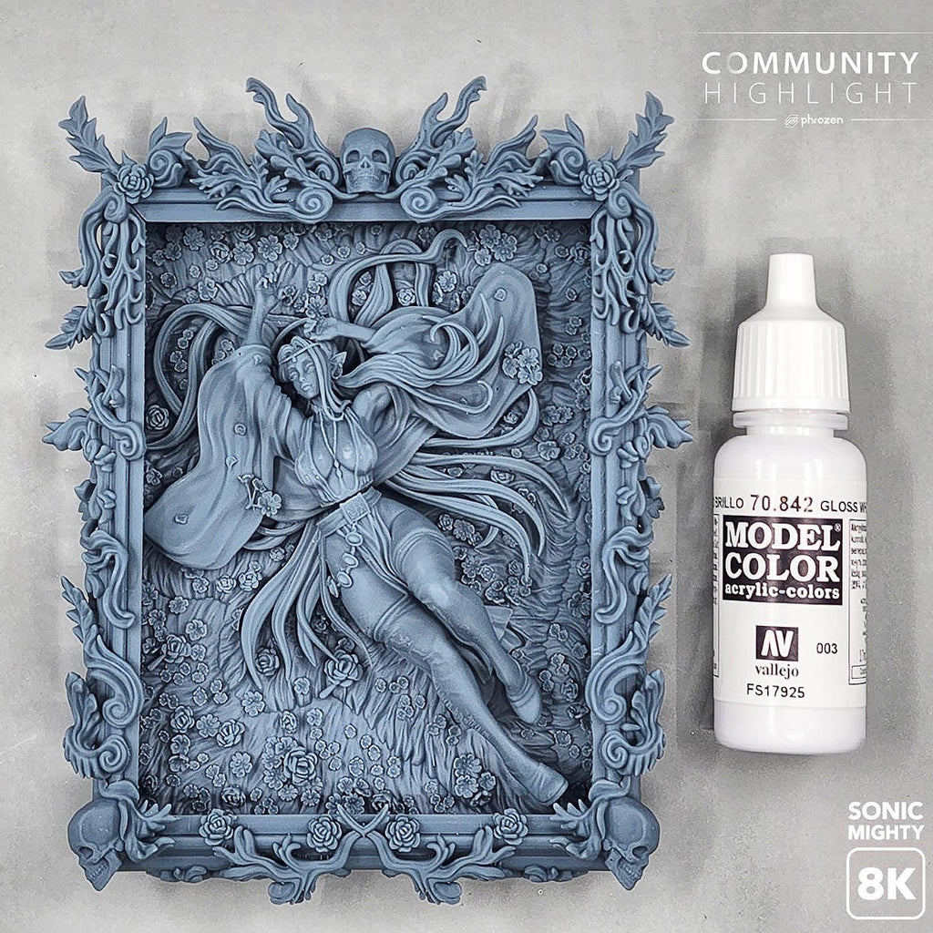 Resin Miniature - Arkilia Pin Up