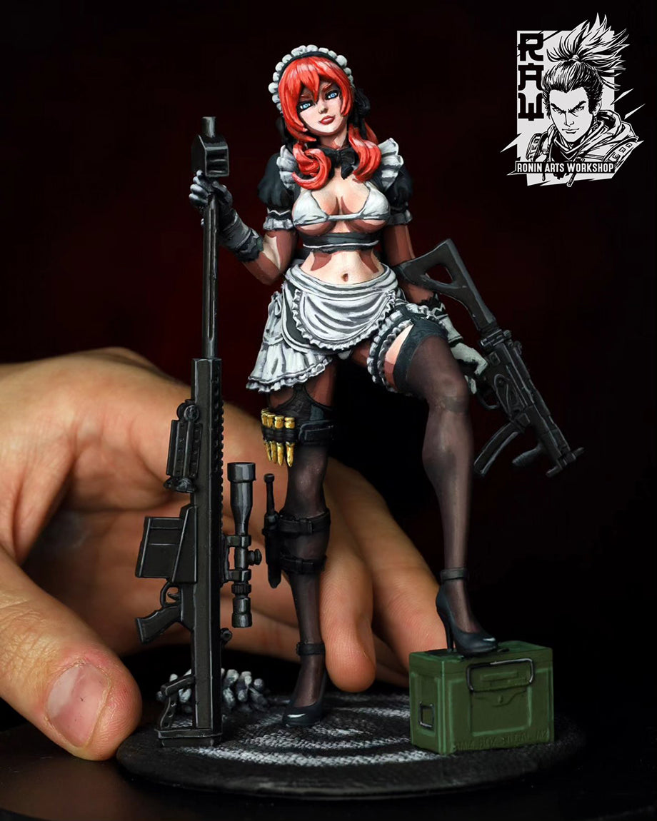 Resin Miniature - T.A.C. Maid Astrid