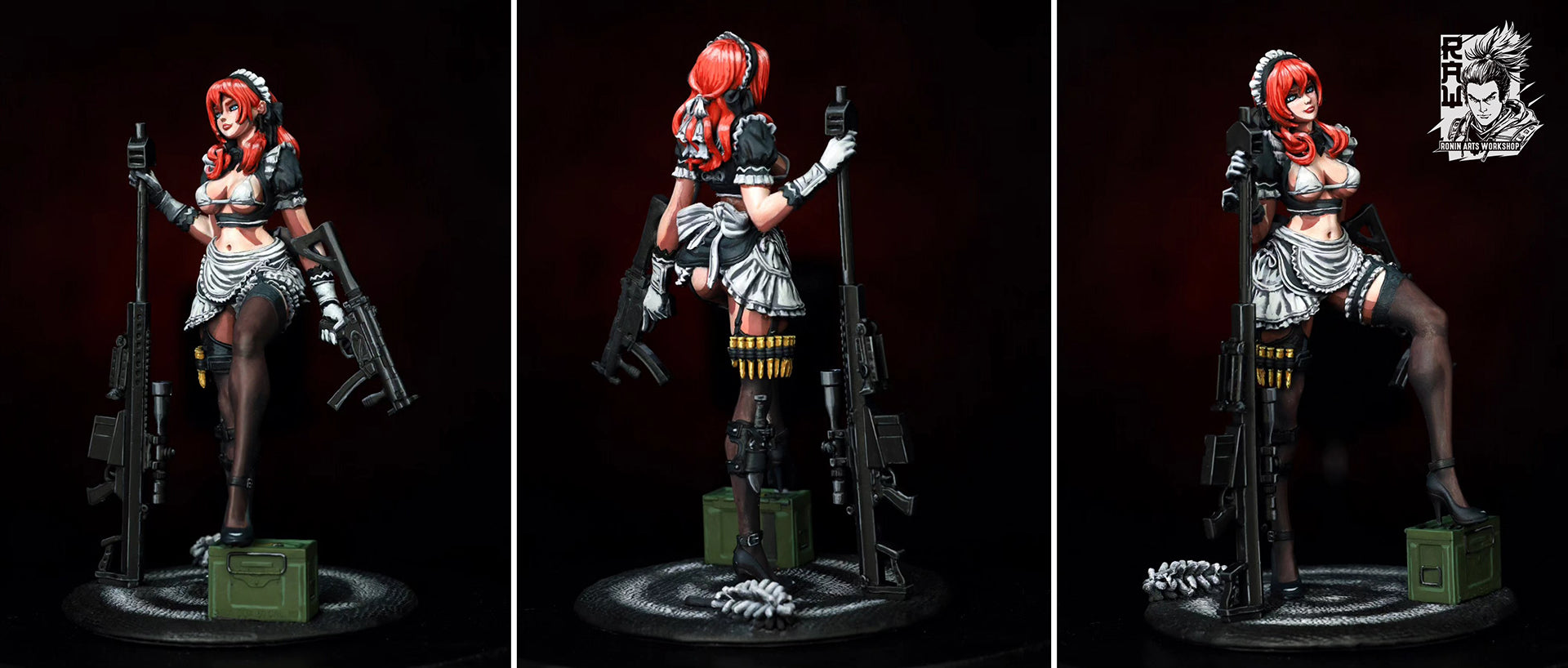 Resin Miniature - T.A.C. Maid Astrid