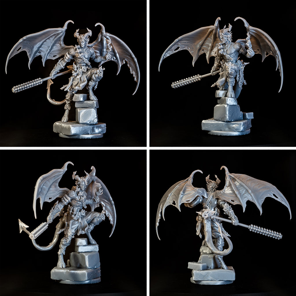Resin Miniature - Demon Lord Azareth