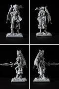 Resin Miniature - Pirate Captain Azurra