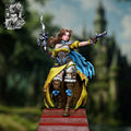 Resin Miniature - Mistress of Castle Rosethorn - Beauty and the Beast