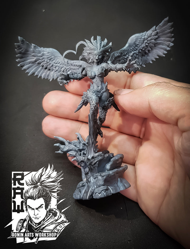 Resin Miniature - Dhyla The Harpy
