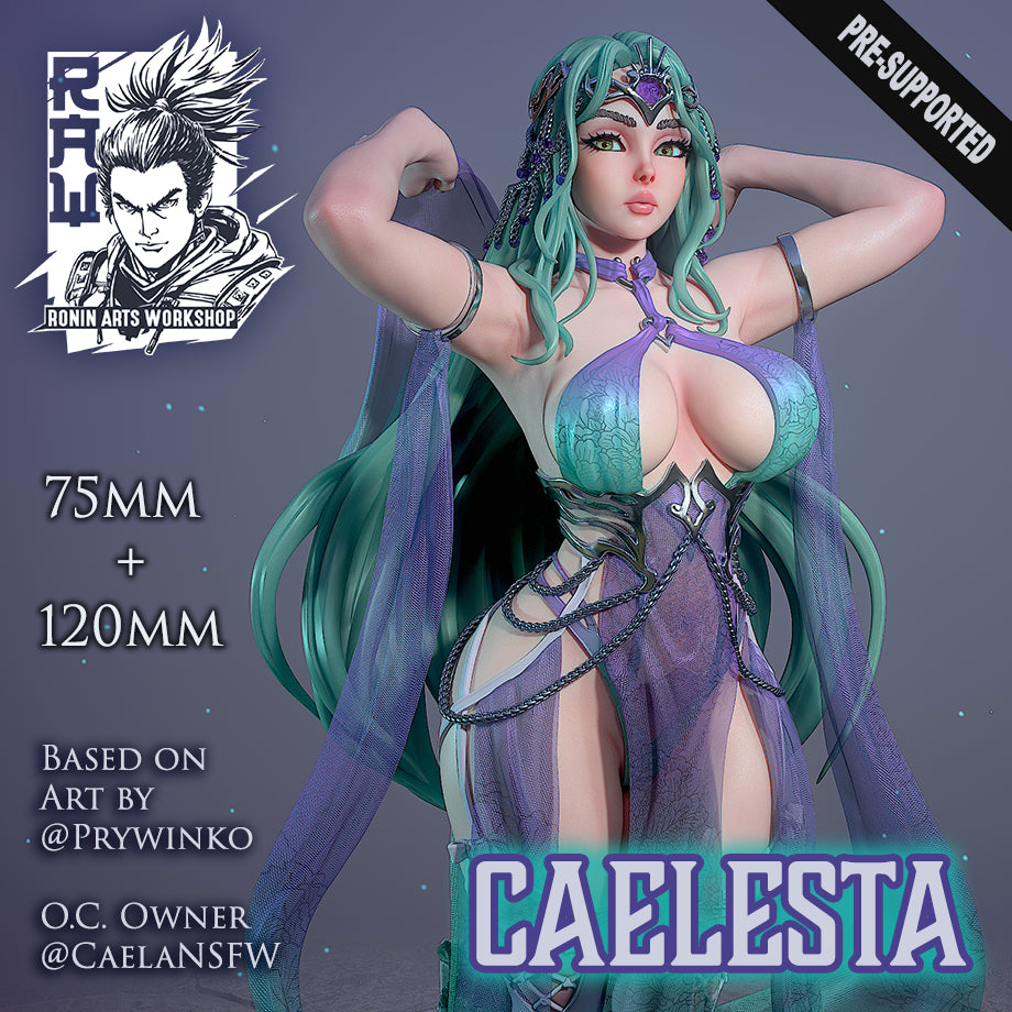 Resin Miniature - Caelesta Pin-Up