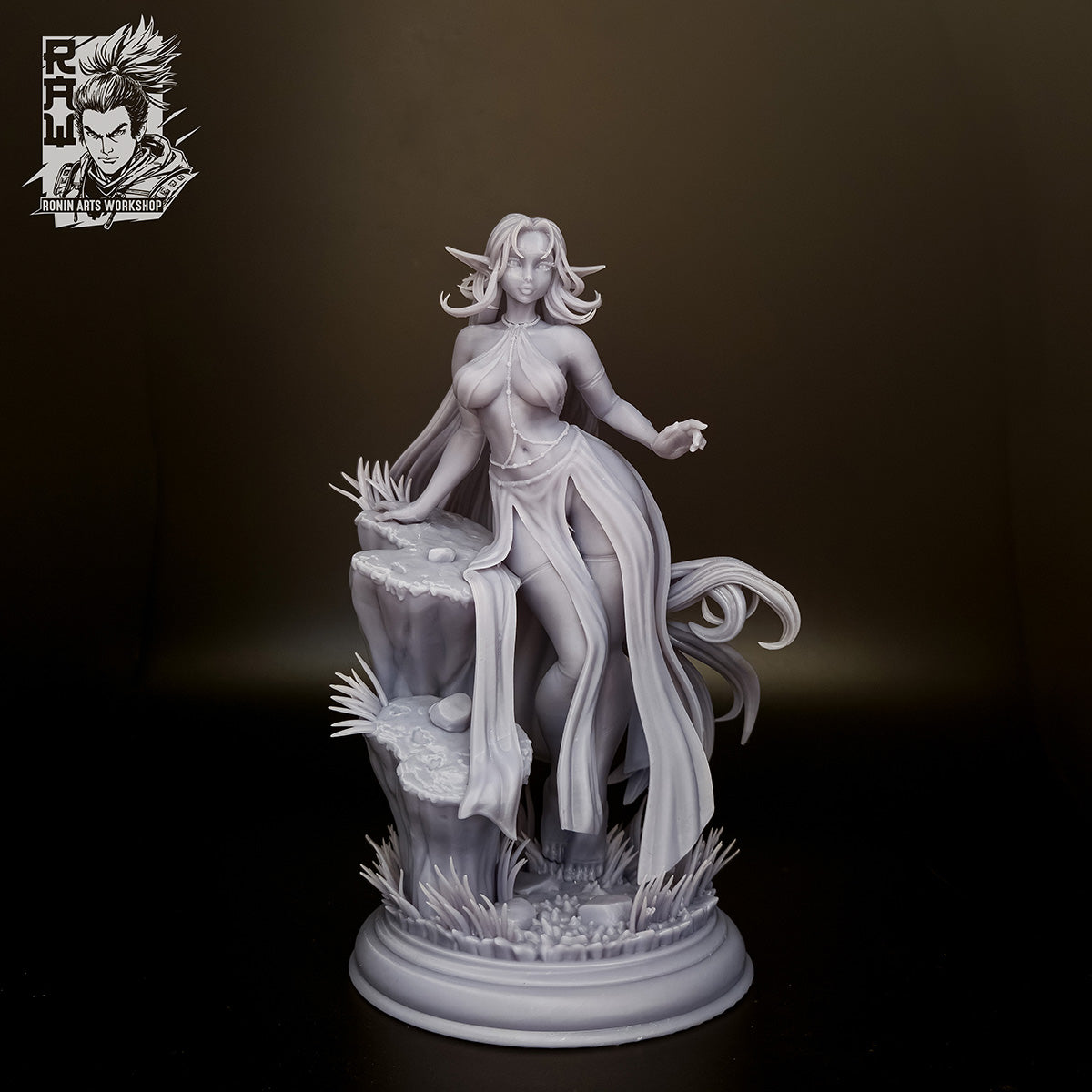 Resin Miniature - Cerera - Elf Pin-Up