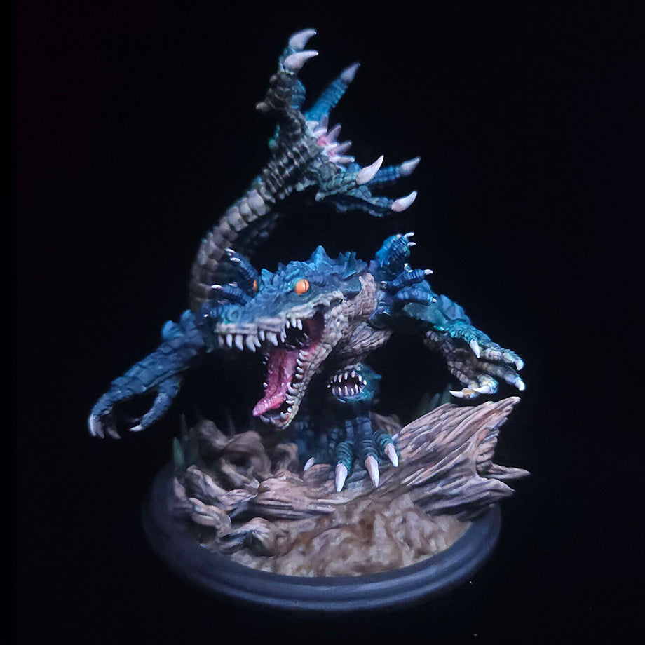 Resin Miniature - Cipactli The Ravenous - Seamonster