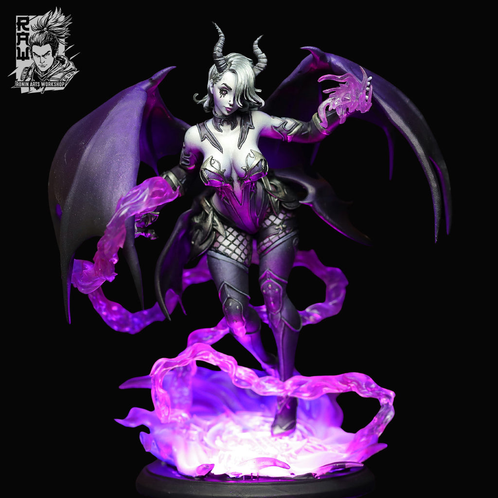 Resin Miniature - Deathblooms - Succubus Pin-Up