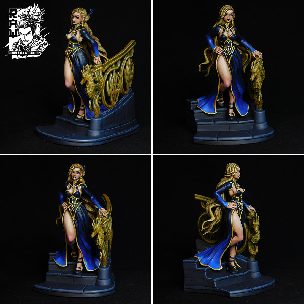 Resin Miniature - Delea Dual Mini - Shapeshifting Mermaid Infiltrator