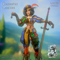 Resin Miniature - Dulce The Lancer - landsknecht style guard