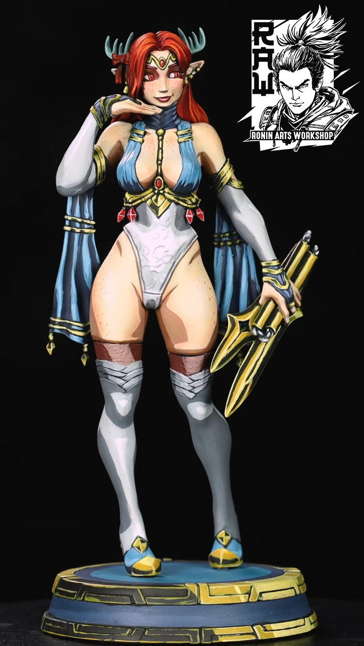 Resin Miniature - Farah Pin Up