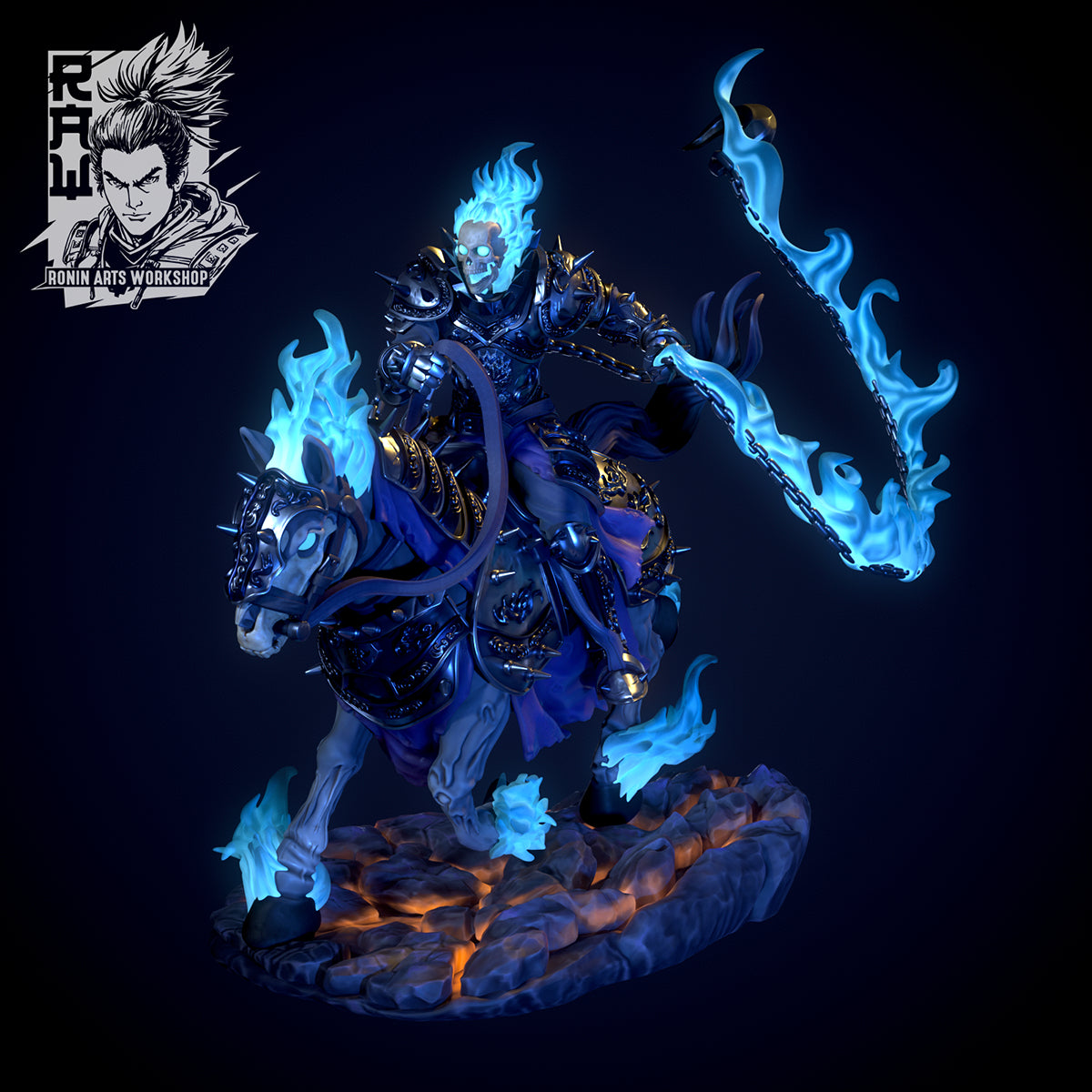 Resin Miniature - Furio Dvorga - Cursed Knight