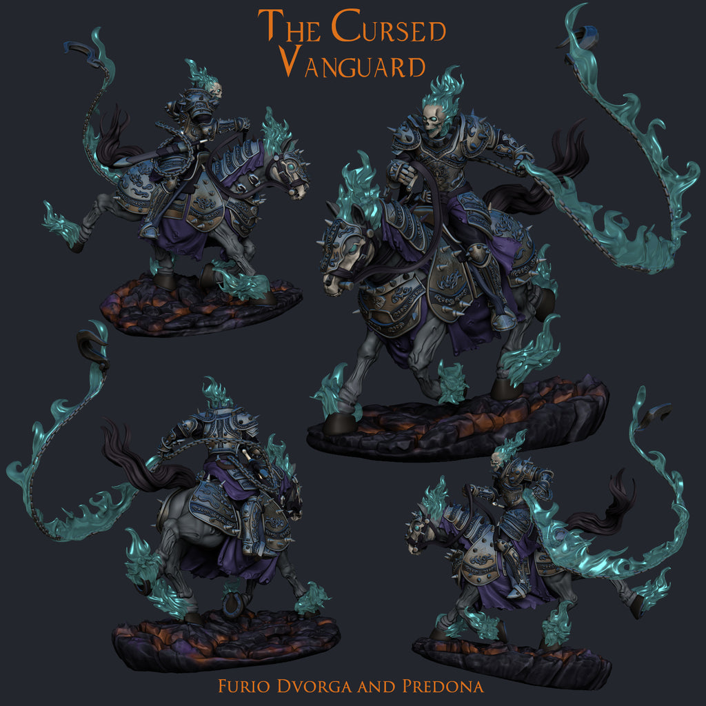 Resin Miniature - Furio Dvorga - Cursed Knight