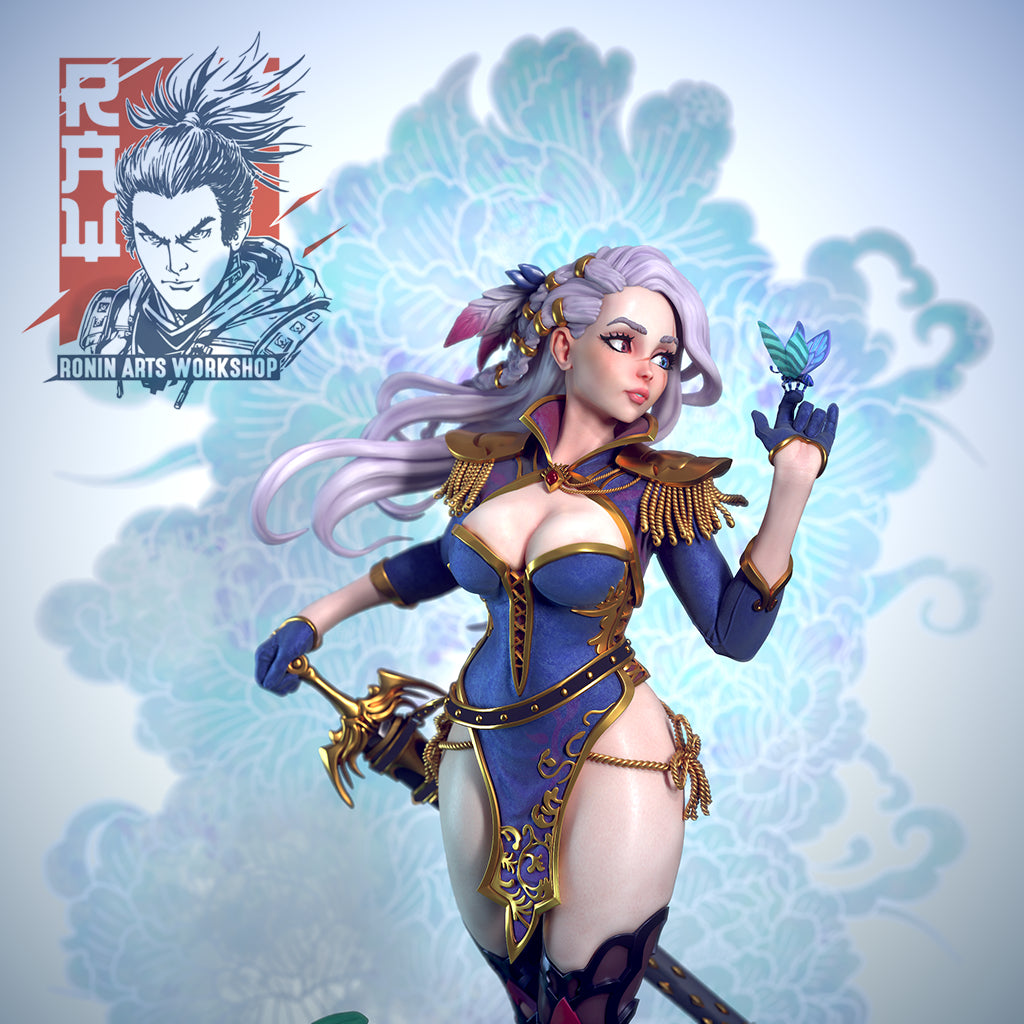 Resin Miniature - Heilog Pin Up