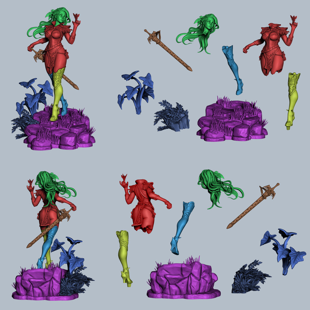 Resin Miniature - Heilog Pin Up