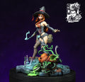 Resin Miniature - The Pumpkin Witch
