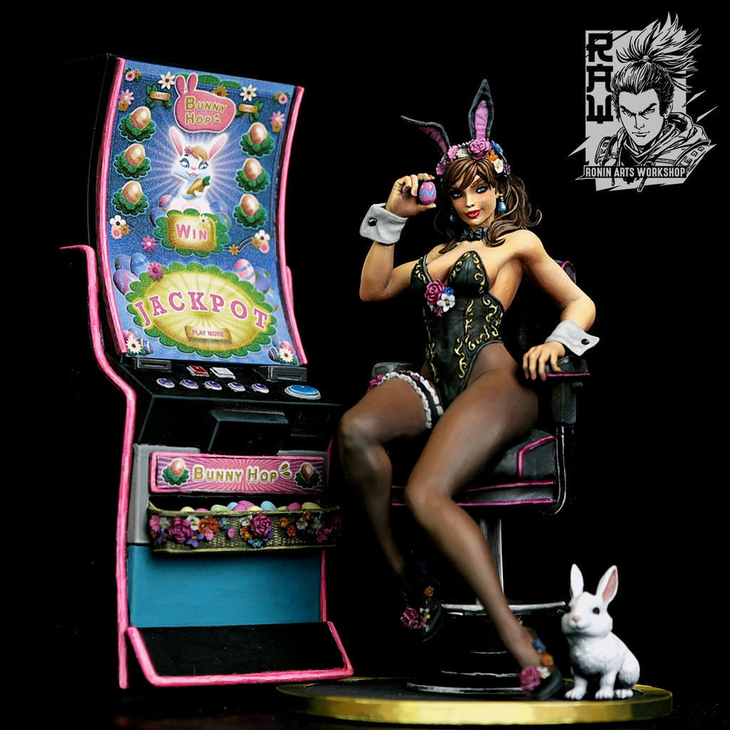 Resin Miniature -  Bunny Irene Pin Up