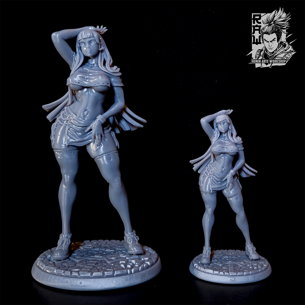 Resin Miniature - Goth Girl Itza