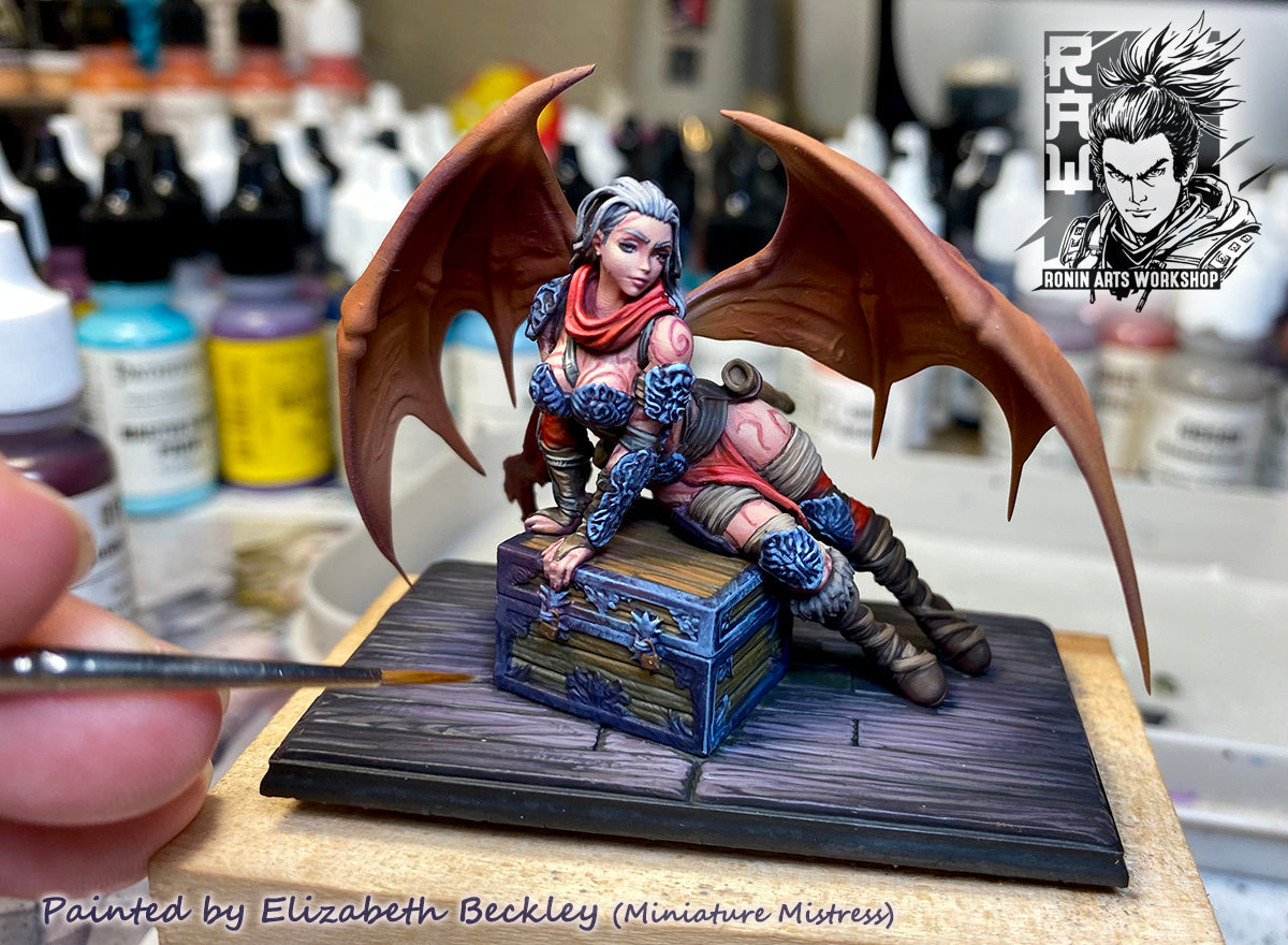 Resin Miniature - The Barbarian Succubus - Pin Up