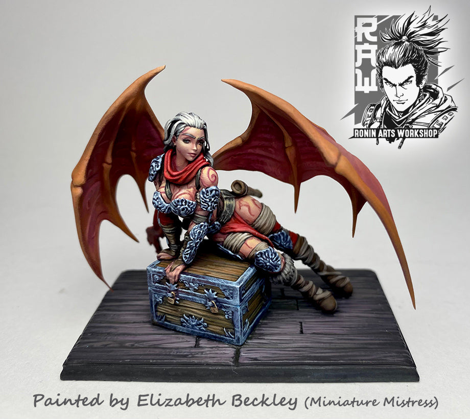 Resin Miniature - The Barbarian Succubus - Pin Up