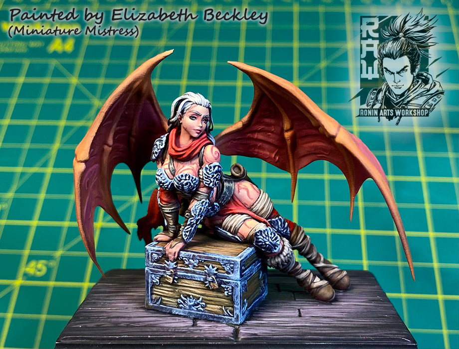 Resin Miniature - The Barbarian Succubus - Pin Up