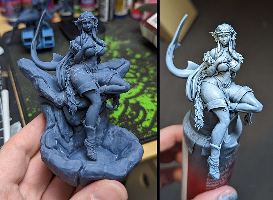 Resin Miniature - Kisara The Siren Pin-Up