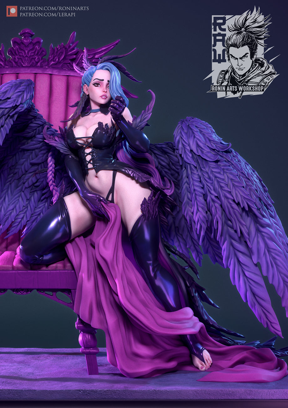 Resin Miniature - Lilim Pin Up