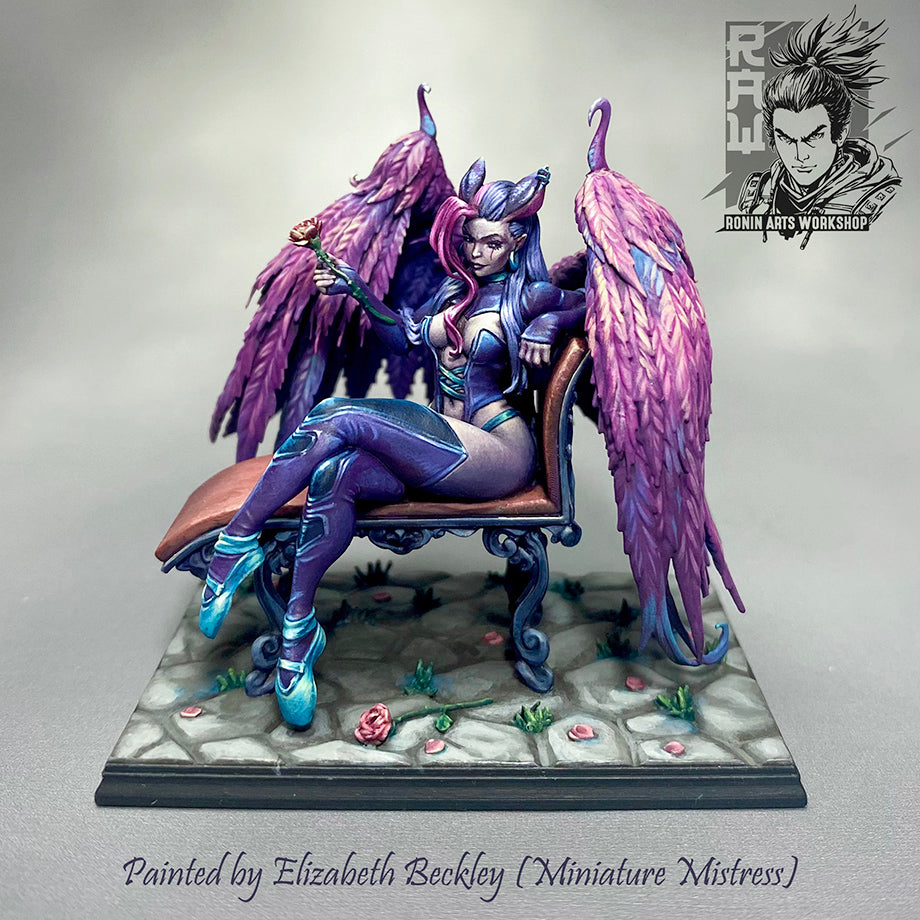 Resin Miniature - Angie Pin Up