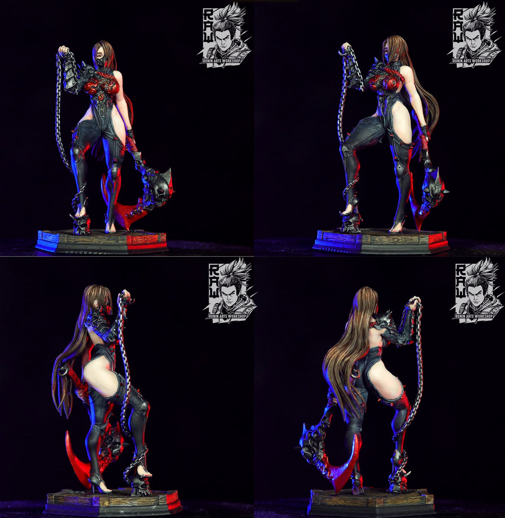 Resin Miniature - Kisari Karasu - 75mm Kunoichi