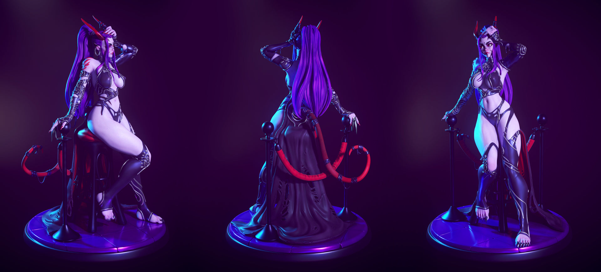 Resin Miniature - Lucille Pin Up