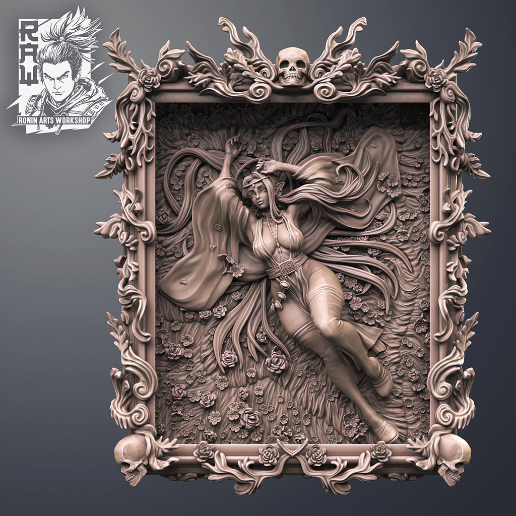 Resin Miniature - Arkilia Pin Up