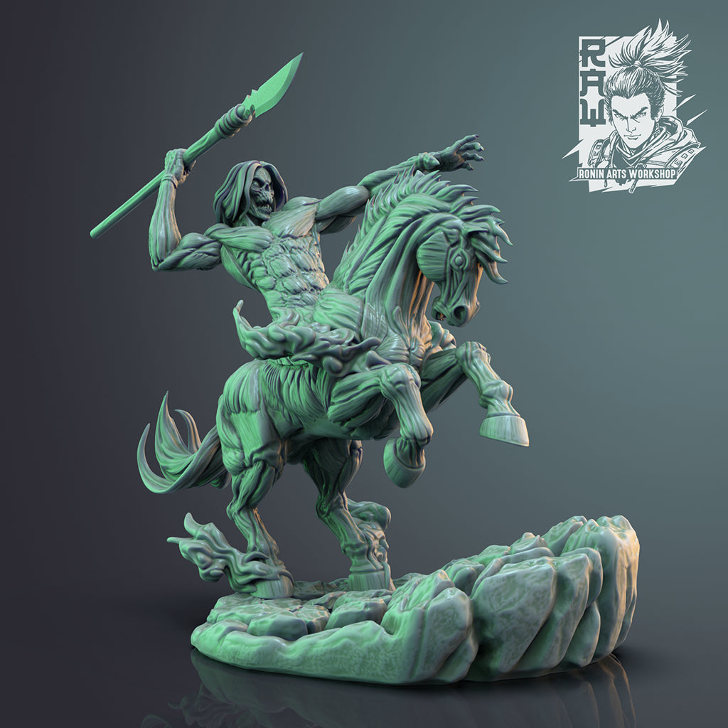 Resin Miniature - Luca The Stablemaster - Nuckelavee Monster
