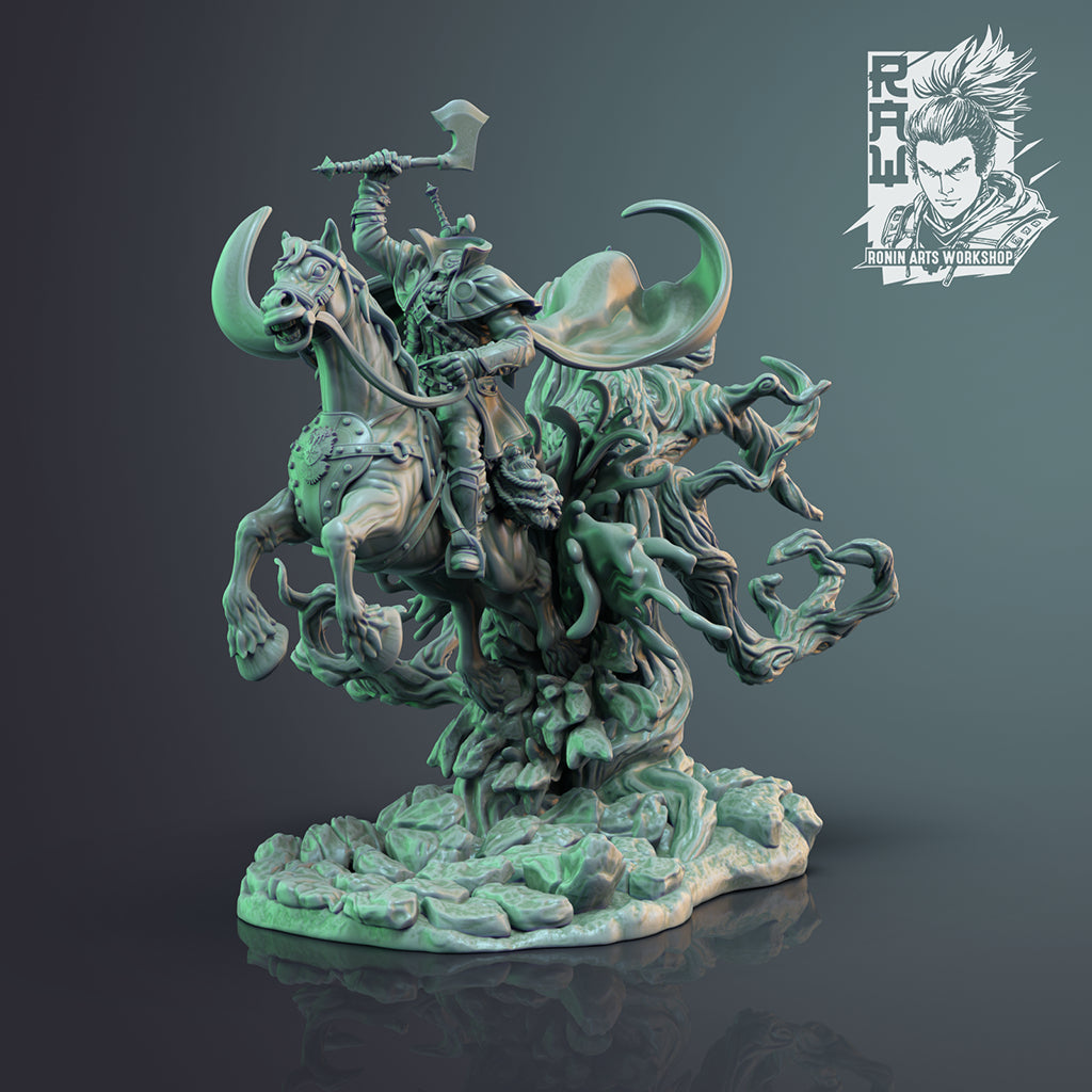 Resin Miniature - Paolo Dvorga - Headless Horseman