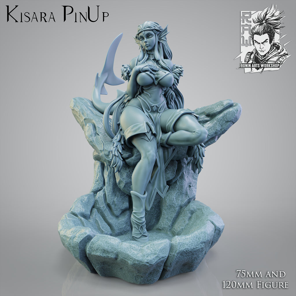 Resin Miniature - Kisara The Siren Pin-Up